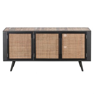 NovaSolo - Nordic Rattan TV-bord, 3 låger